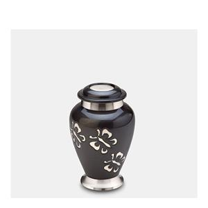 Urnwebshop LoveUrns Mini Urn Midnight, Klassieke Vlinders (0.055 liter)