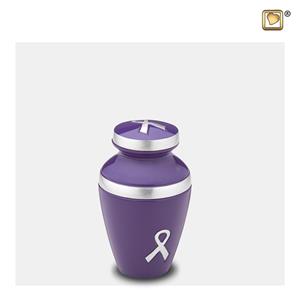 Urnwebshop LoveUrns Miniurn Purple Ribbon (0.05 liter)