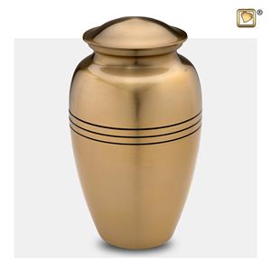 Urnwebshop Grote LoveUrns Radiance Urn Classic Gold (3.4 liter)