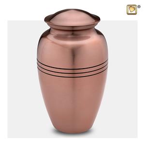 Urnwebshop Grote LoveUrns Radiance Urn Classic Copper (3.4 liter)