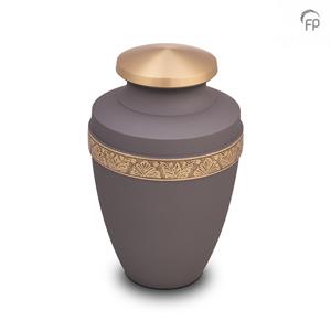Urnwebshop Grote Messing Vaas Urn Bloemenband (3.2 liter)