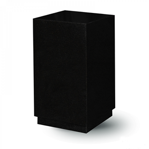 Urnwebshop Grote Granieten Urn of Assokkel Marlin Black (3 liter)