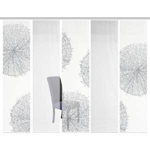 Vision S Schiebegardine "5ER SET CRESTON", (5 St.), HxB: 260x60, Schiebevorhang 5er Set Digitaldruck