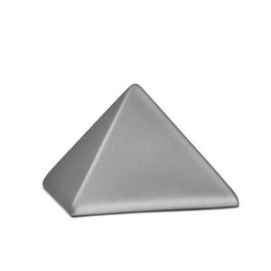 Urnwebshop Kleine Piramide Urn Steengrijs (0.5 liter)