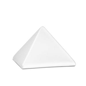 Urnwebshop Kleine Piramide Urn Matwit (0.5 liter)