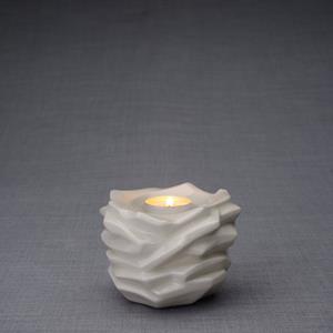 Urnwebshop Keramische Mini Urn De Christus Transparant (0.4 liter)