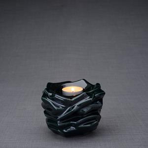 Urnwebshop Keramische Mini Urn De Christus Oxide Green (0.4 liter)