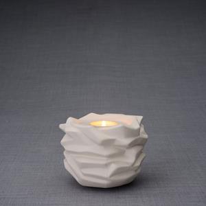 Urnwebshop Keramische Mini Urn Heiland Ongeglazuurd (0.4 liter)