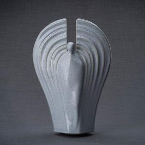 Urnwebshop Keramische Crematie As Urn Guardian Grey (3.2 liter)