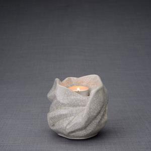 Urnwebshop Keramische Mini Urn Holy Mother Craquele (0.48 liter)
