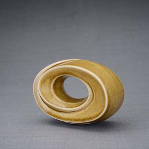 Urnwebshop Keramische Mini Urn Passage Dark Sand (0.45 liter)