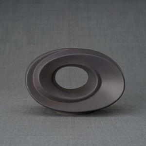 Urnwebshop Keramische Mini Urn Passage Gray Matte (0.45 liter)