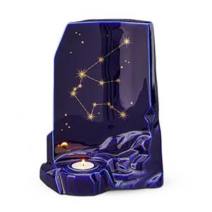 Urnwebshop Zodiac Sterrenbeeld Urn Cobalt Metallic (3.2 liter)