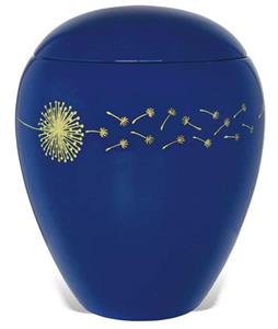 Urnwebshop Ovale Resin Urn Paardenbloem (4 liter)