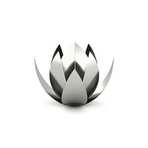 Urnwebshop Mini RVS Lotus Urn (0.05 liter)