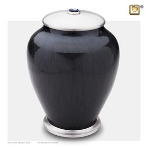 Urnwebshop LoveUrns Simplicity Urn Zwartmarmer (3.7 liter)