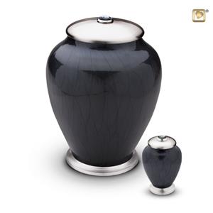 Urnwebshop Messing Simplicity Urnen Voordeelset Zwartmarmer (3.6 l.)