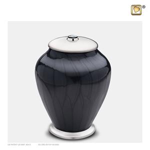 Urnwebshop Kleine Simplicity Urn Zwartmarmer (0.8 liter)