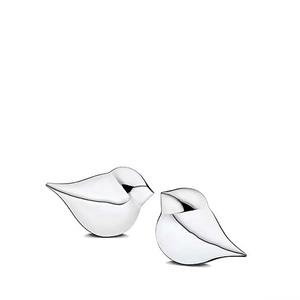 Urnwebshop Mini Soulbird Urnen Voordeelset Zilver (0.04 en 0.04 liter)