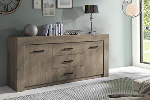 WOONENZO Dressoir Tilburg raw