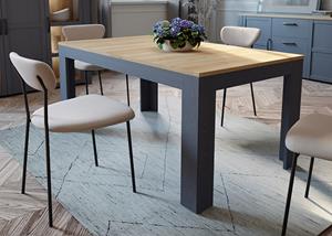 WOONENZO Uitschuifbare eettafel Bohol
