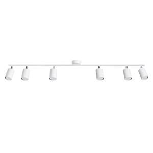 SL.1228 Spotleuchte lemmi GU10 6 x 10W Stahl weiß L:135cm B:24cm H:20cm dimmbar - Sollux