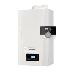 Remeha Avanta Ace hr gaswandketel m. warmwatervoorziening combi comfort 28C CW4 exc. 80-80 m. energiezuinige A-label pomp+eTwist