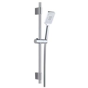 4bathroomz Square Douche Glijstangset Rechthoekig - Chroom