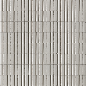 Valence Costela wandtegel ribbel 7.5x20cm bianco glans