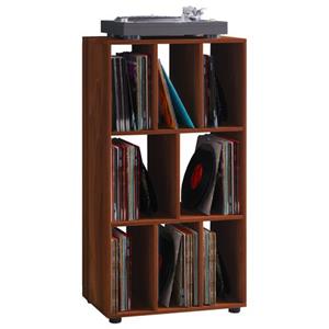 VCM Holz Schallplattenregal Raumteiler LP Medienregal Archivierung Schaltino