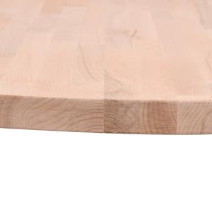 vidaXL Tafelblad rond Ø60x4 cm massief beukenhout