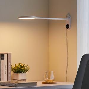 LINDBY Valtaria LED tafellamp, CCT, wit