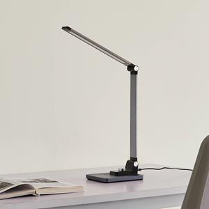 LINDBY Valtaris LED tafellamp, CCT, metallic
