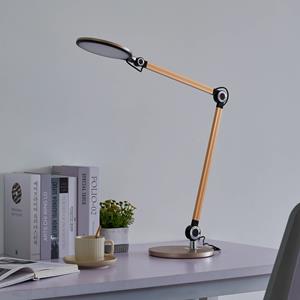 LINDBY Nyxaris LED tafellamp, CCT, goud