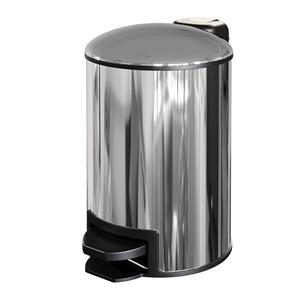 Brauer pedaalemmer 3 liter chroom
