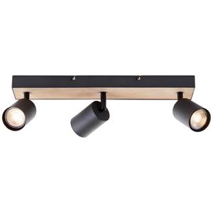 Brilliant Jello Wood G93070/76 LED-Deckenstrahler LED GU10 EEK: F (A - G) 4.5W Holz, Schwarz