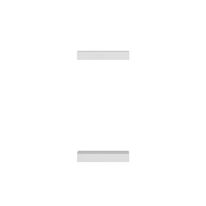 Kalune Design Set van 2 wandplanken Gizli | 