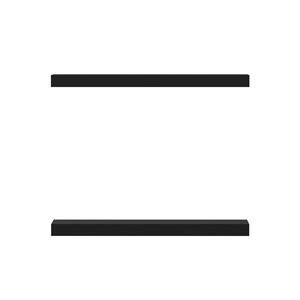 Kalune Design Set van 2 wandplanken Gizli | 