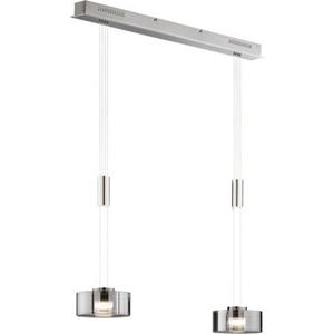 FISCHER & HONSEL Lavin LED Pendelleuchte 2-flammig, 60967,