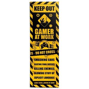 Reinders! Poster Gaming Caution