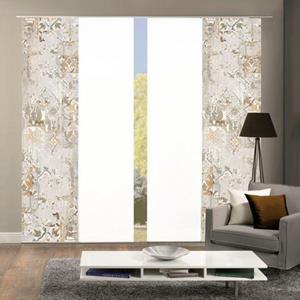 HOME WOHNIDEEN Paneelgordijn HOLNY set van 4 (4 stuks)