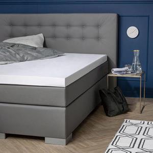 Presence Molton Topper - 80x220 cm - Wit -  - 