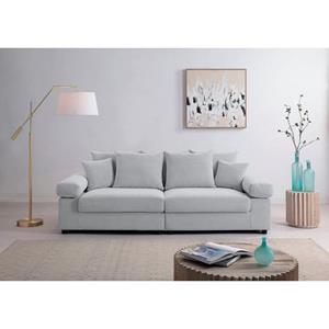 ATLANTIC home collection Big-Sofa "Bjoern", mit Cord-Bezug, XXL-Sitzfläche, mit Federkern, frei im Raum stellbar