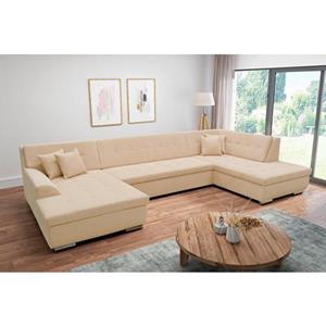 DOMO collection Zithoek Treviso naar keuze met slaapfunctie, ook in cord