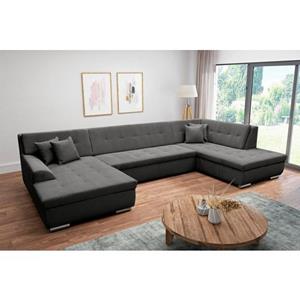 DOMO collection Zithoek Treviso naar keuze met slaapfunctie, ook in cord
