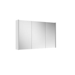 Adema Spiegelkast - 100x63x16cm -inclusief zijpanelen - greige (grijs) SW1212817/SW892637
