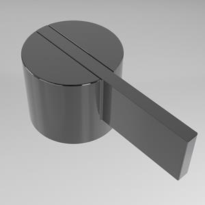 IVY Pact fonteinkraan model L 29,3 cm, zwart chroom PVD