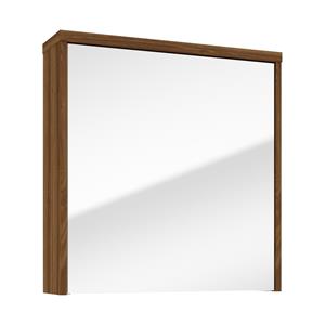 Fontana Basic spiegelkast 60cm met 1 deur walnoot