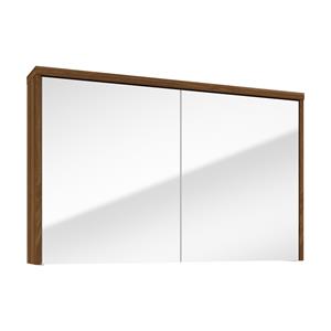 Fontana Basic spiegelkast 100cm met 2 deuren walnoot