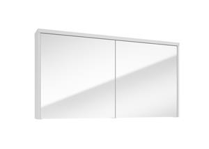 Fontana Basic spiegelkast 117cm met 2 deuren wit mat